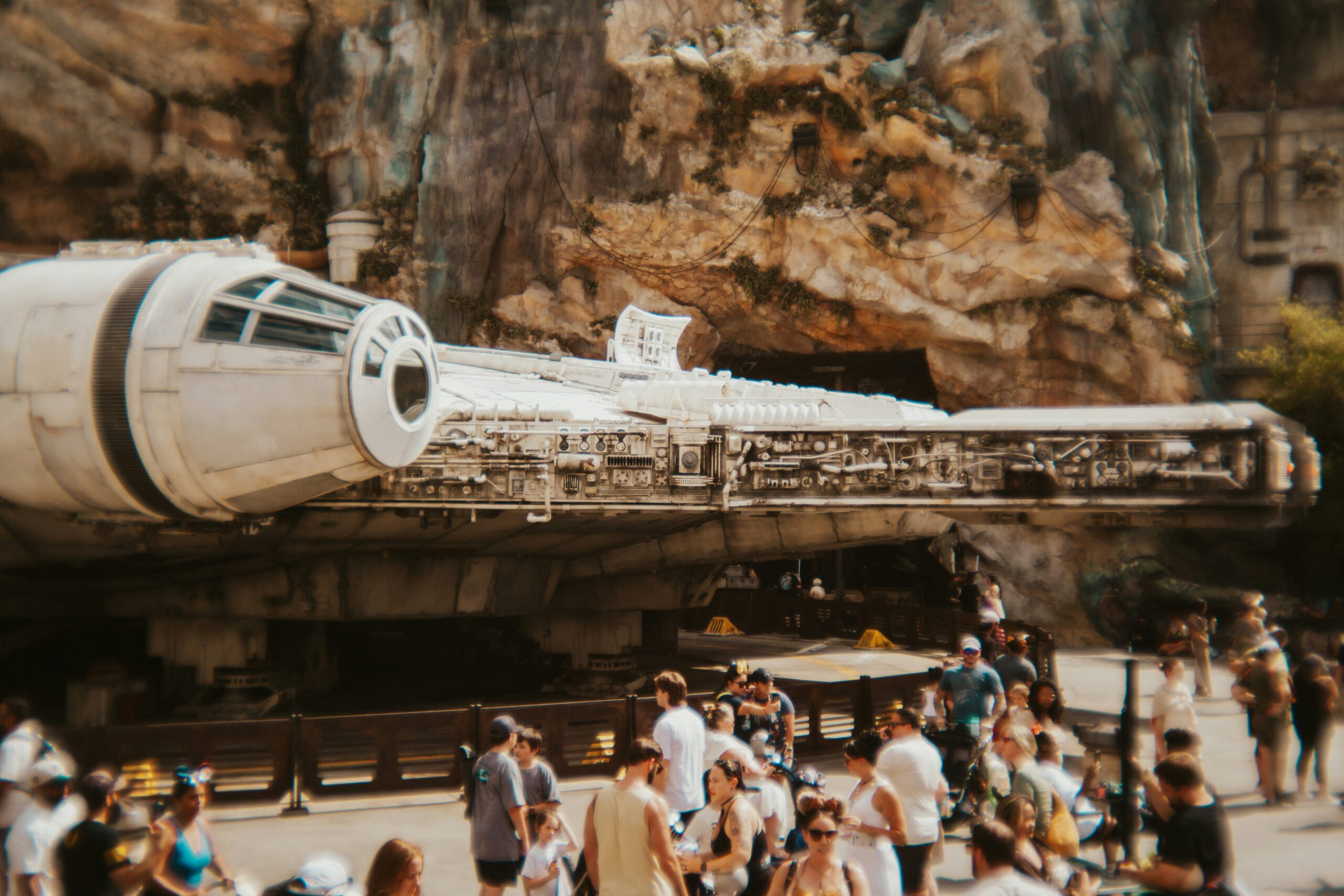The Millennium Falcon at Star Wars: Galaxy’s Edge, Hollywood Studios