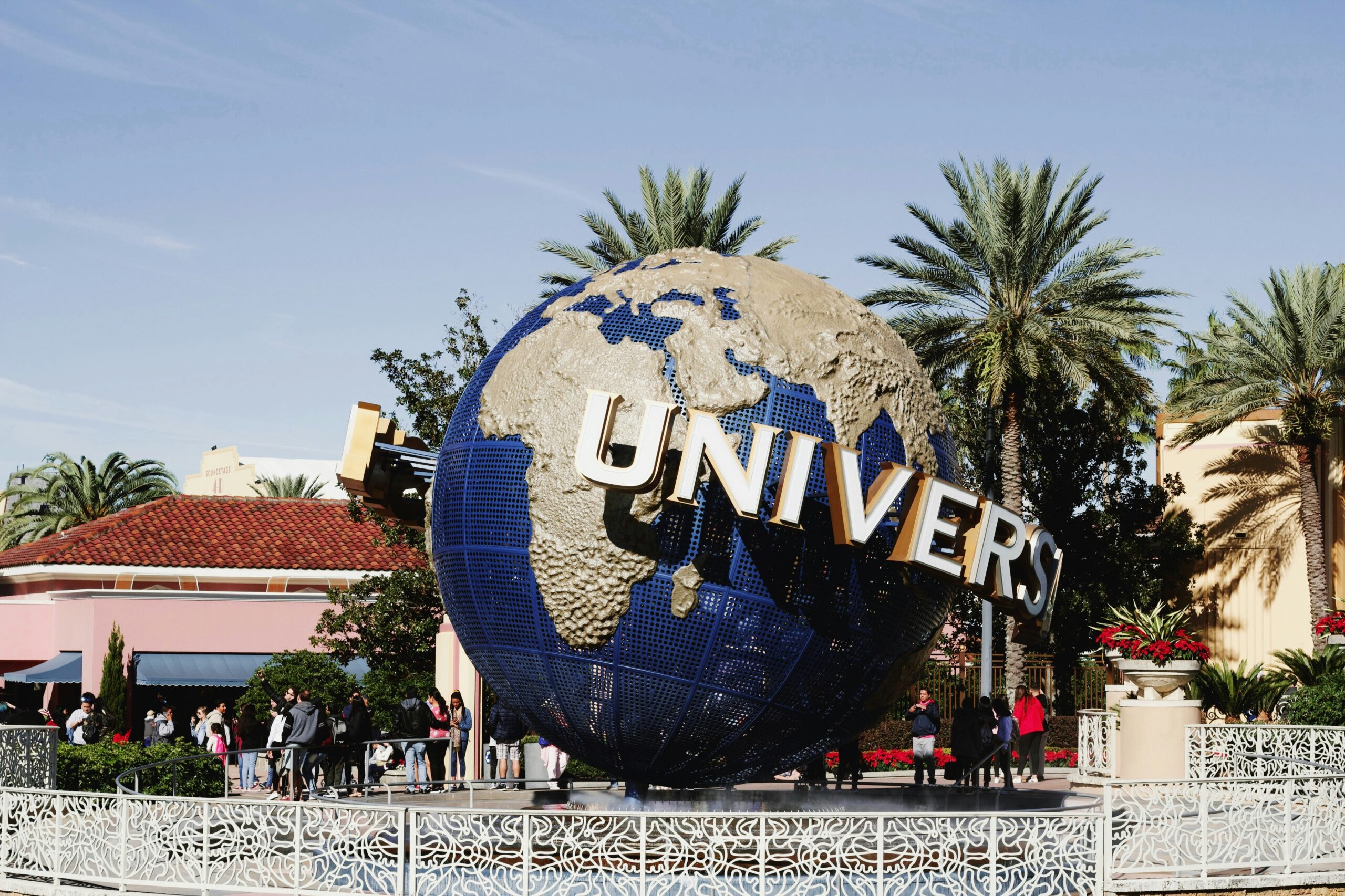 The Universal Orlando globe