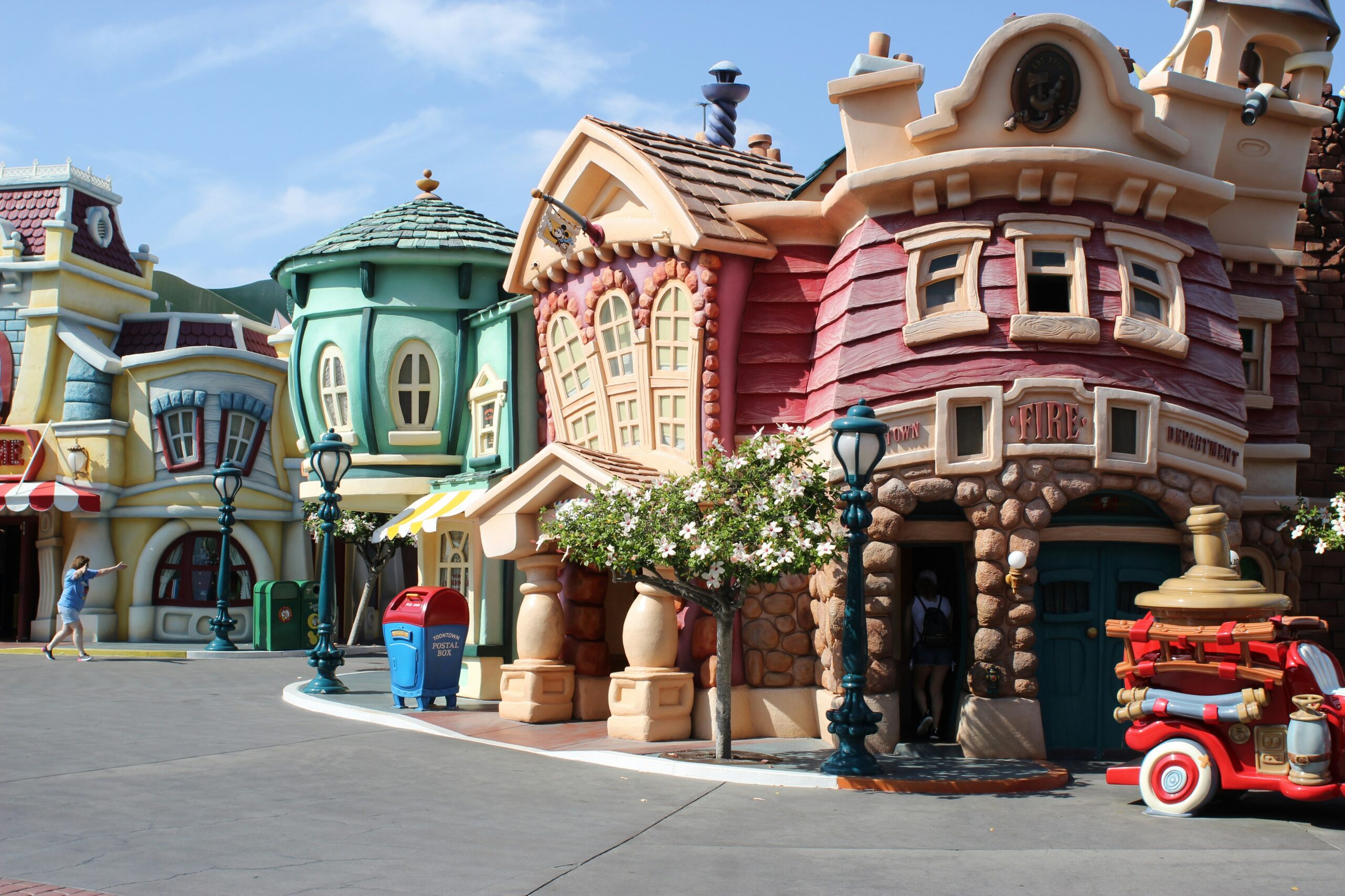 Fantasyland buildings at Magic Kingdom