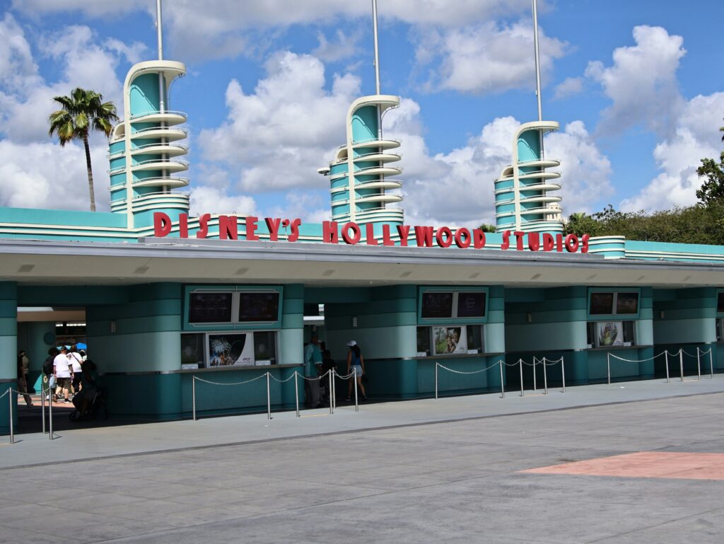 Disney’s Hollywood Studios entrance sign